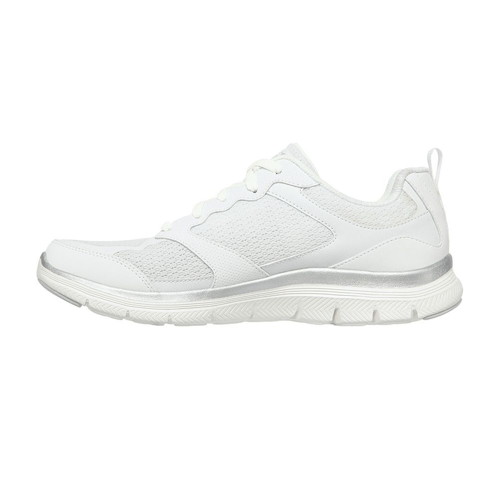 Skechers FLEX APPEAL 4.0 ACTIVE FLOW - Chaussures fitness Femme white