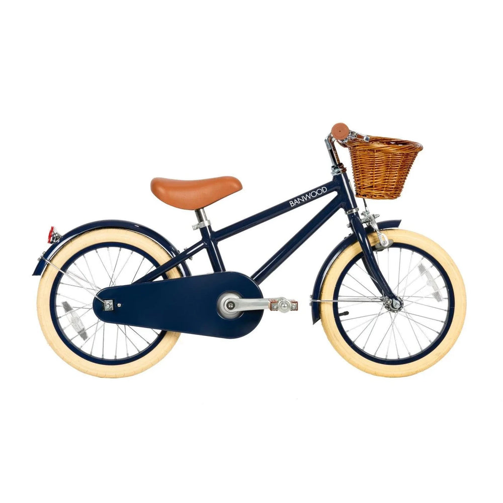 Classic Cykel Navy - Banwood → Luksusbaby.dk
