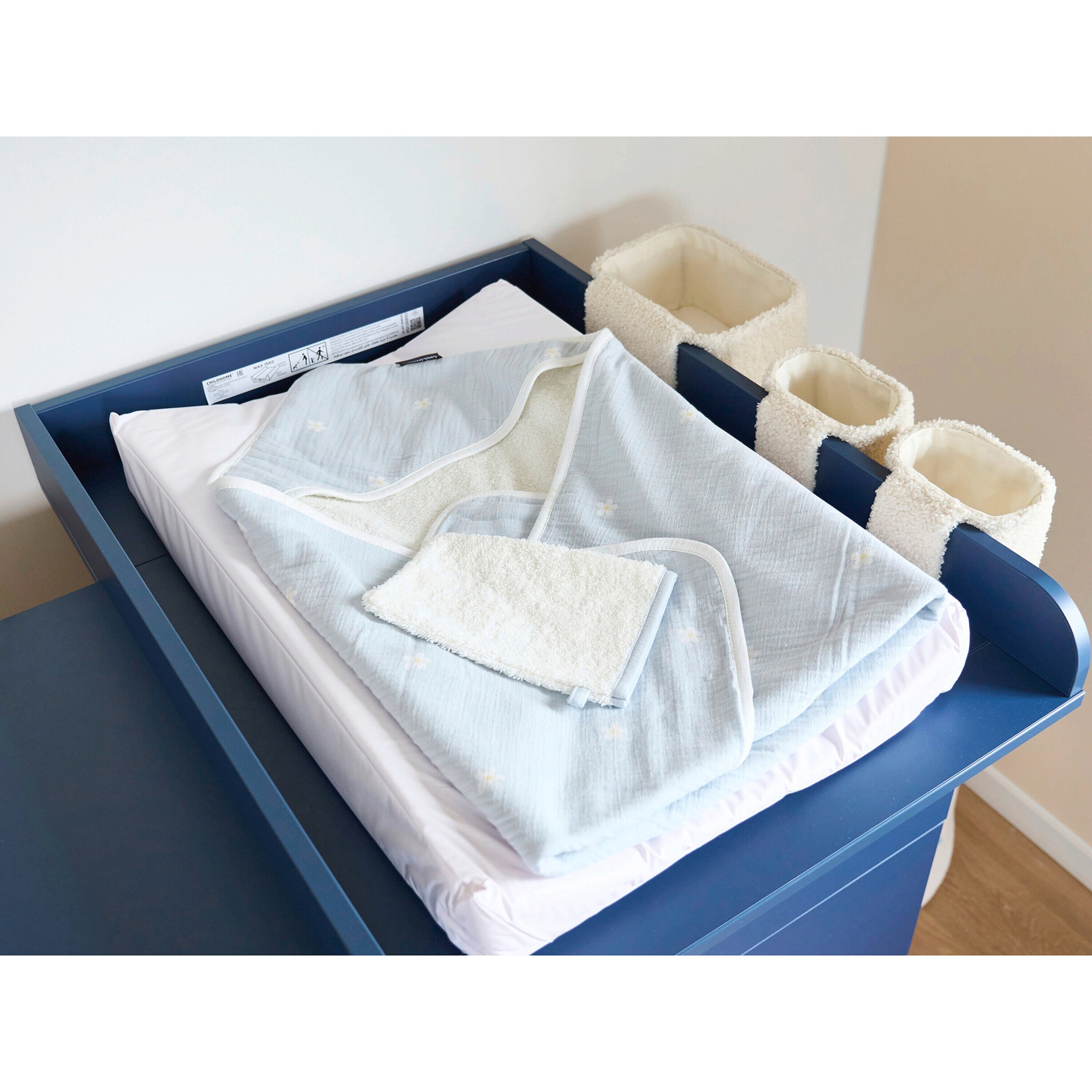Childhome Aufbewahrungskörbe zum Aufhängen Teddy