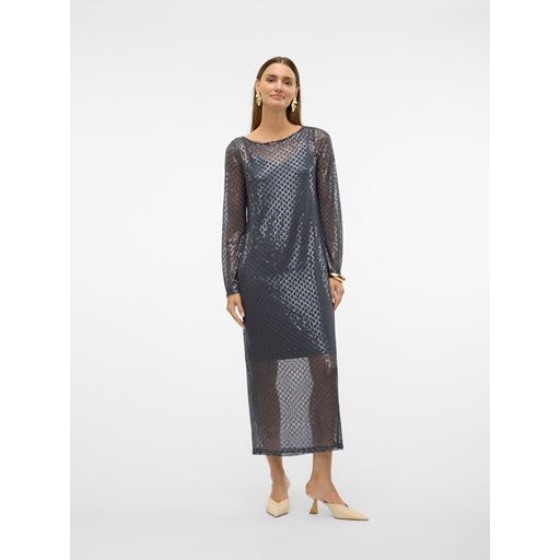 Vero Moda Safina Kjole, Asphalt, M