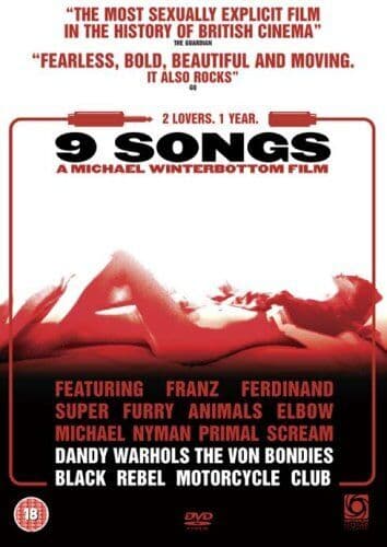 9 Songs DVD (2005) Kieran O’Brien, Winterbottom (DIR) Cert 18 Pre-Owned Region 2