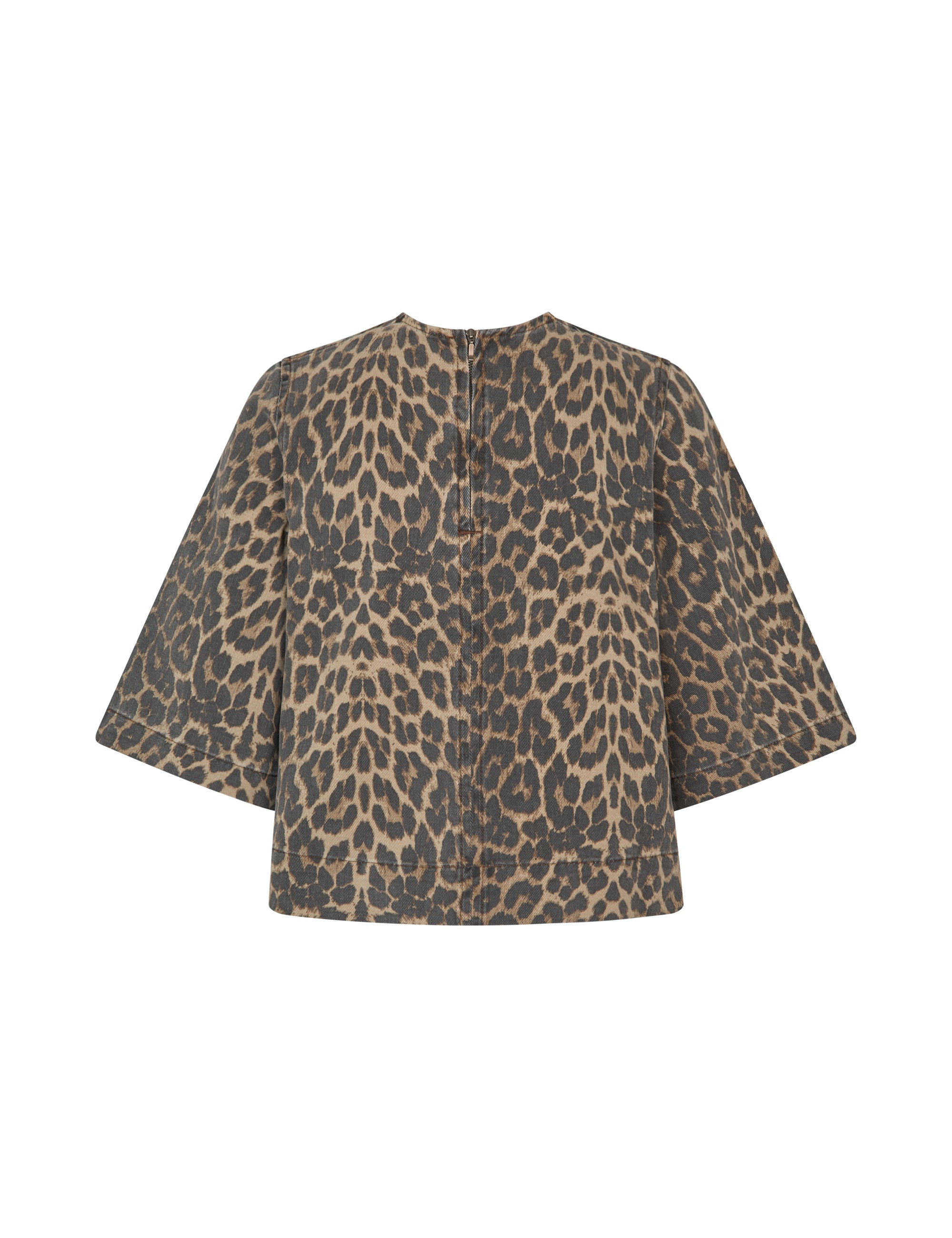 Global Funk  Ava-G denimtop - P35 Leopard mist