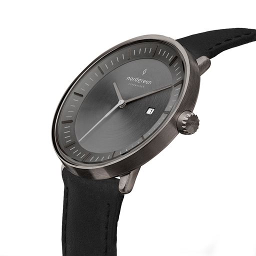 Nordgreen Philosoper PH40GMLEBLBM Herreur, Gun Metal, 40 mm