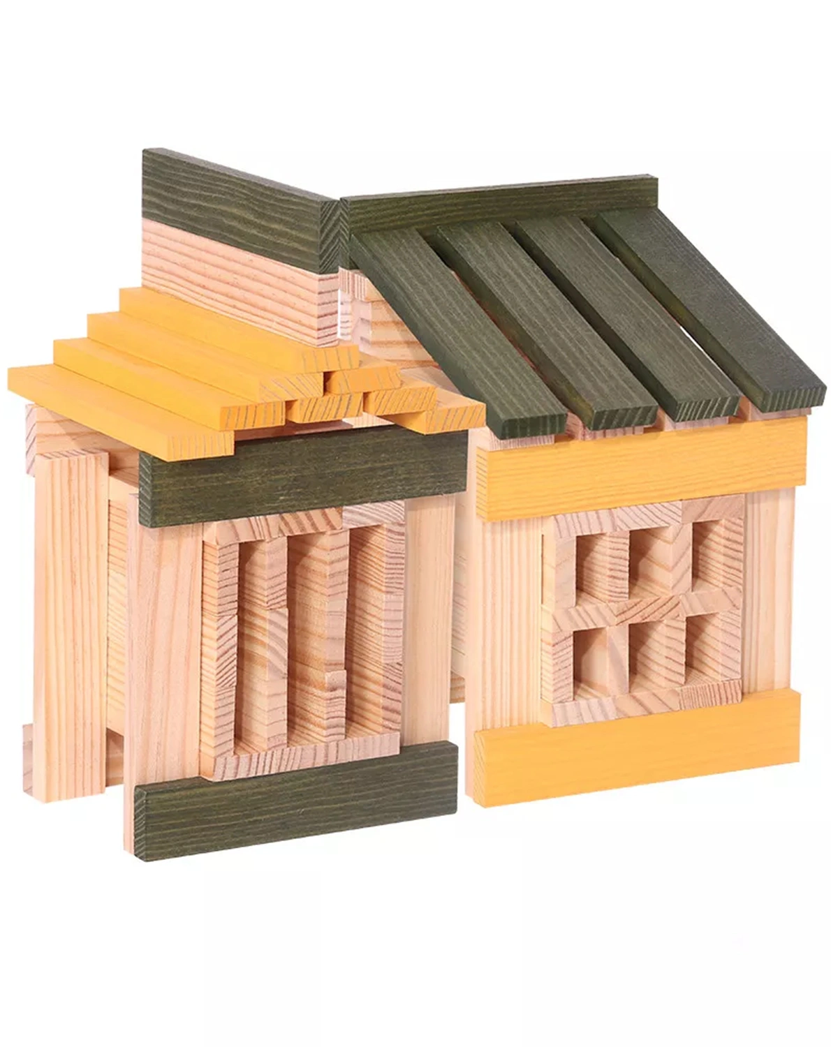 Holz-Baukasten SPINNE 75-teilig