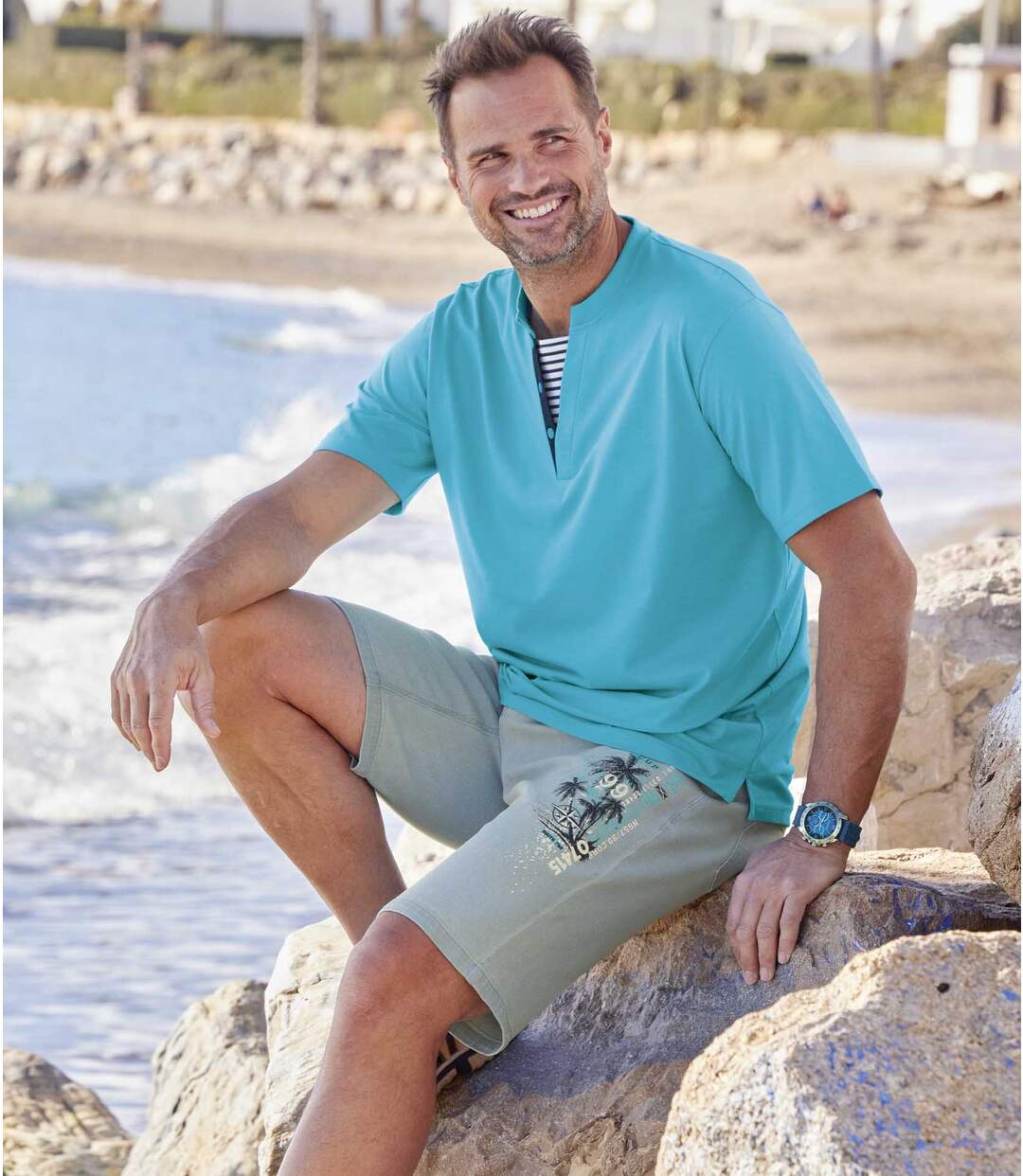 Bermuda Denim Stretch Beach Club