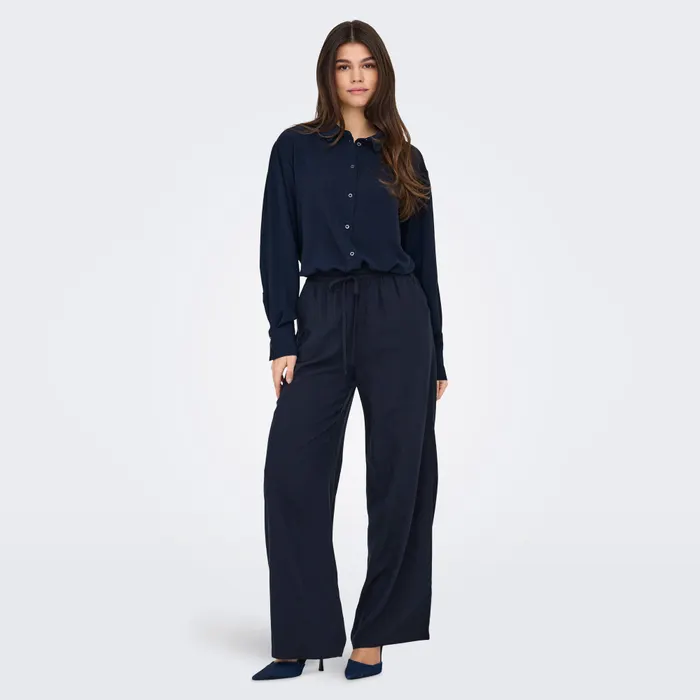 JDY Say Linen Wide Broek Dames