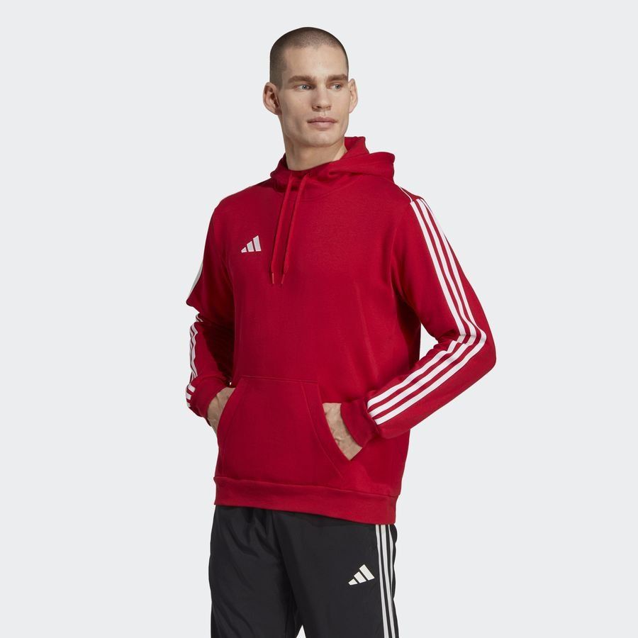 adidas Sweat à Capuche Tiro 23 League - Rouge/Blanc