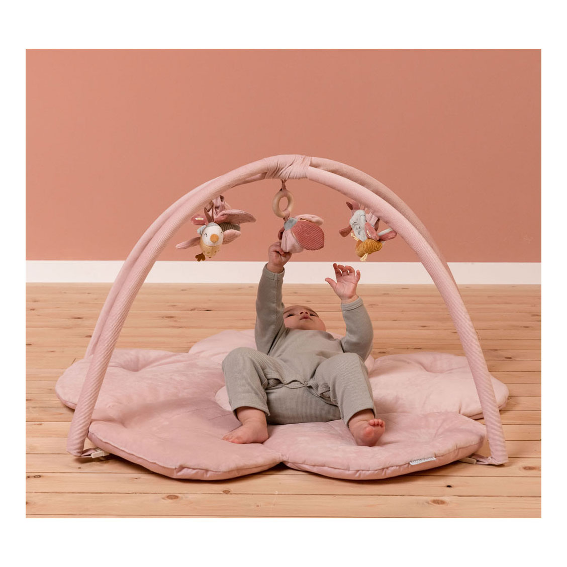 Little Dutch Speelkleed Babygym met Boog Flowers & Butterflies