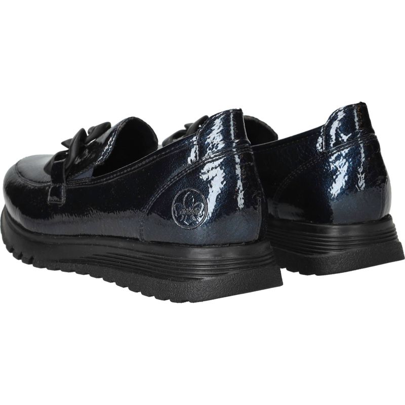 Rieker Loafers Blauw Dames