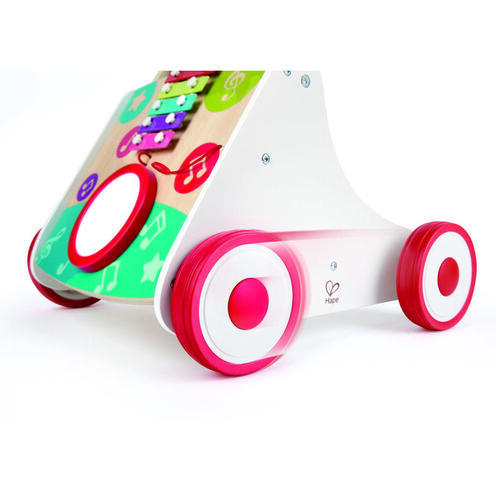 Trotteur musical Bois et multicolore - HAPE