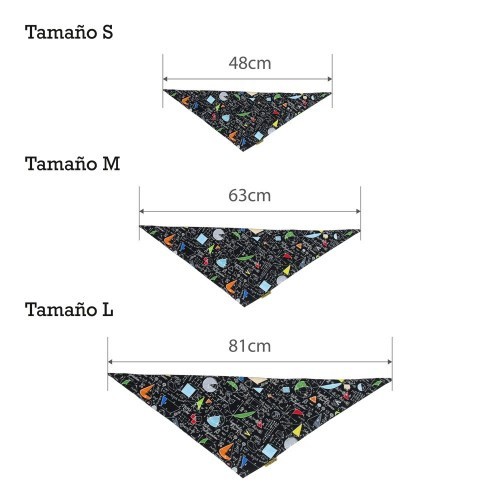 Bandana preta para cães