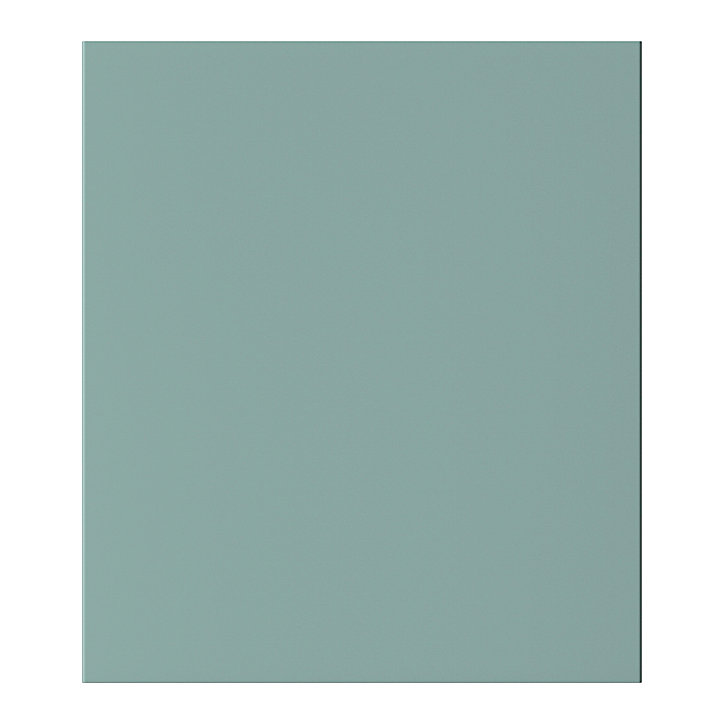Lot de 2 façades tiroir Stevia vert mat L. 30 cm x H. 34 cm Caraway Innovo GoodHome