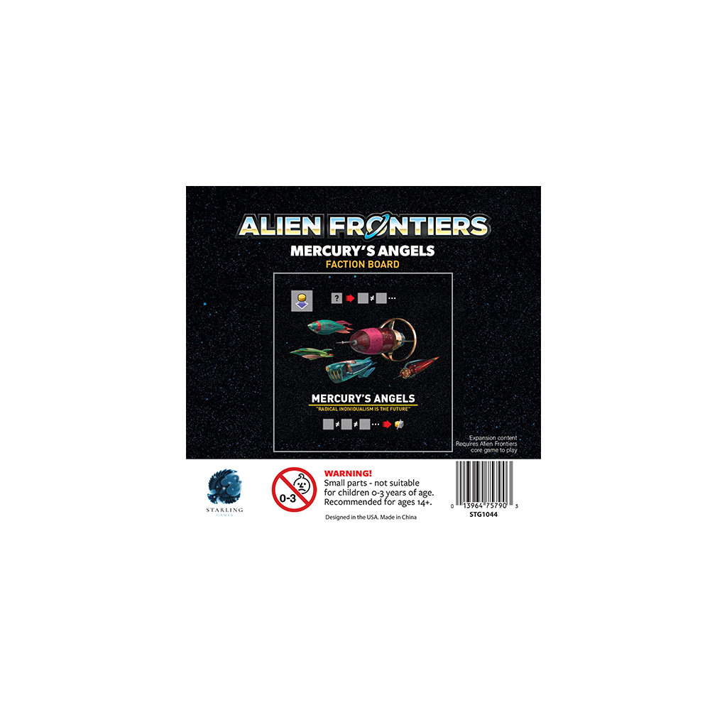 Alien Frontiers Mercurys Angels Faction Pack