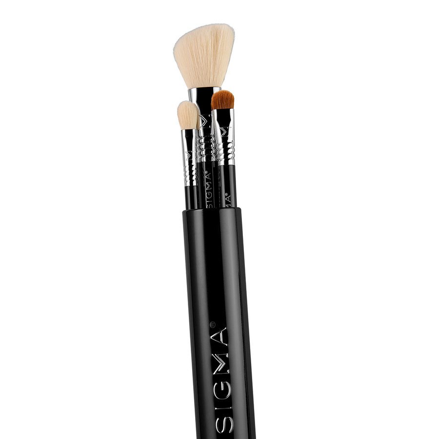 Sigma Essential Trio Brush Set Black 3pcs