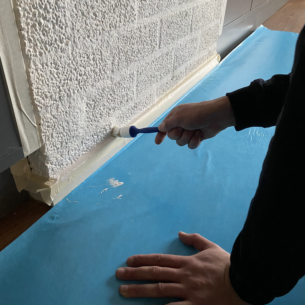 Perfect Cover® Damp-open zelfklevend afdekvlies 1m x 25m - 28425