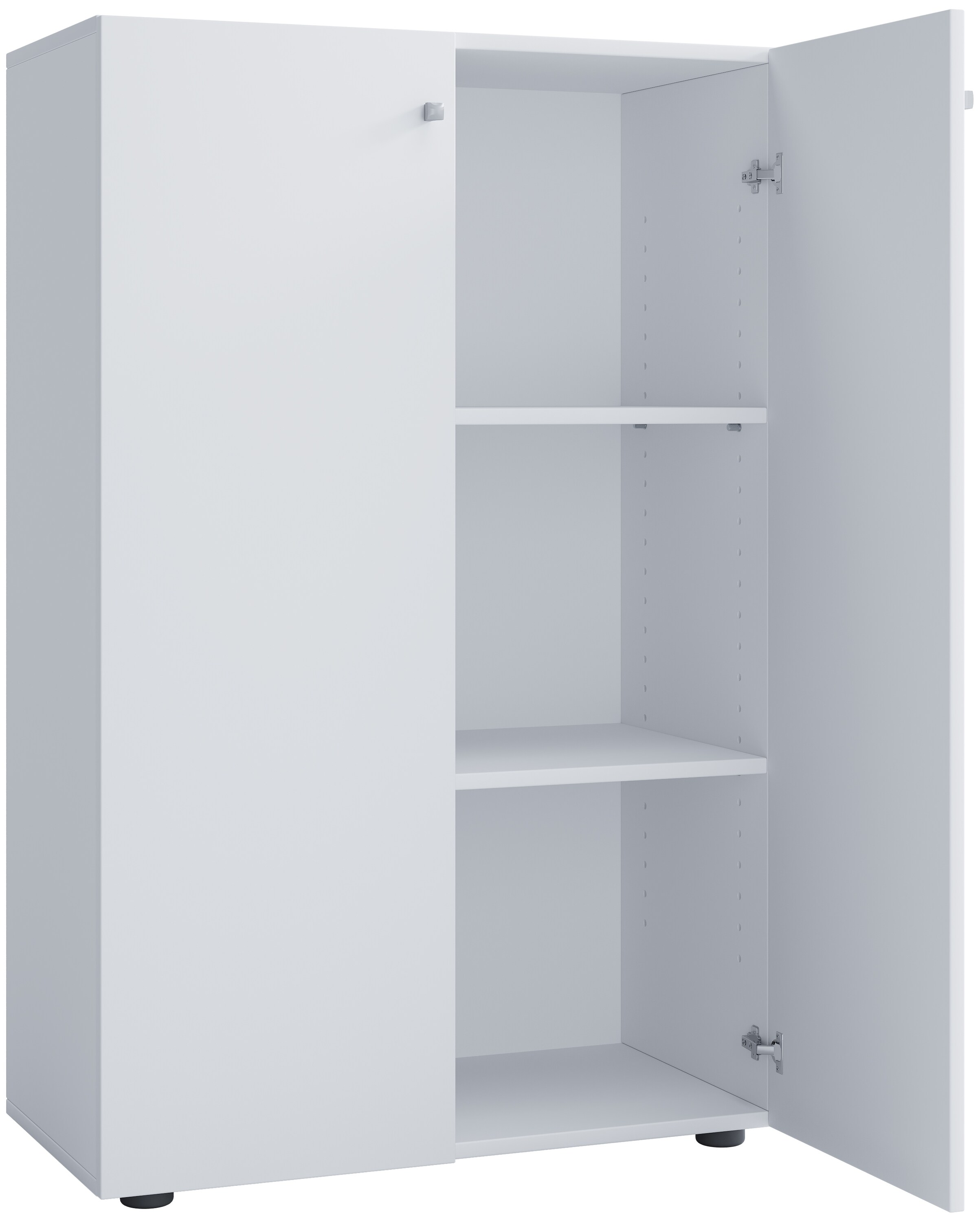 VCM XL Holz Großer Schuhschrank Schuhregal Groß Stiefel Dielenmöbel Lona 3 Fächer