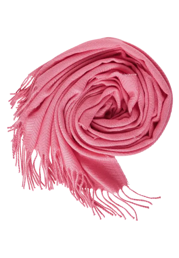 Herringbone Schal - light peony pink