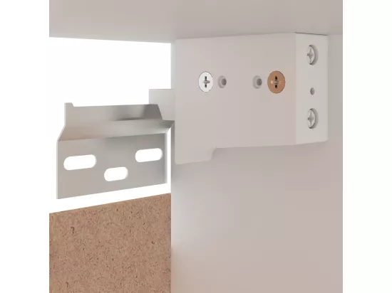 Armoire suspendue Blanc 60x31x40 cm Bois d'ingénierie