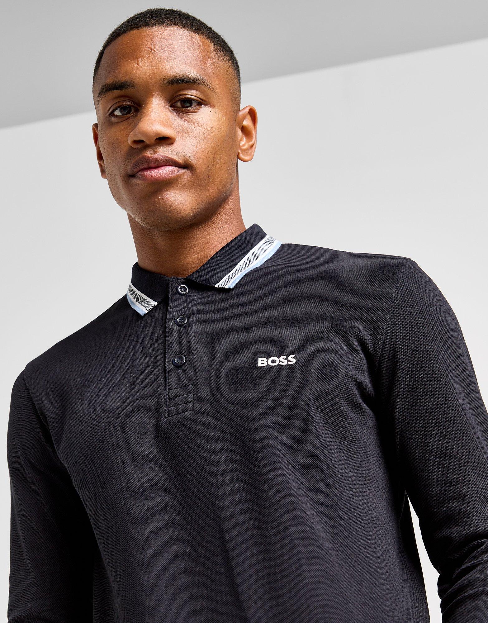 BOSS Polo Manches Longues Plisy Homme