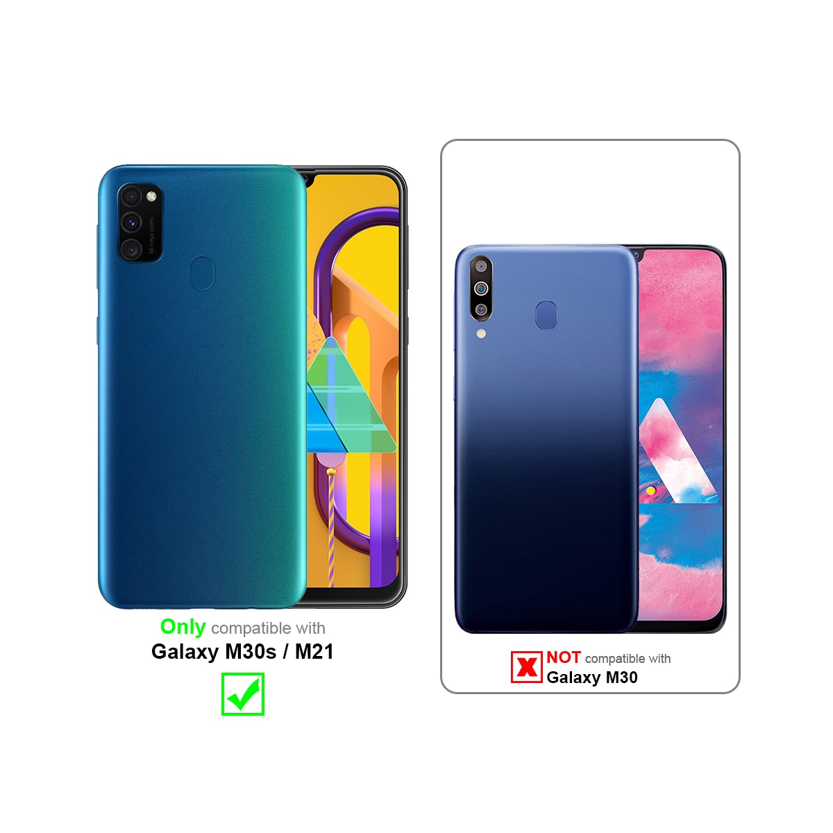 Samsung Galaxy M21 / M30s Skjermbeskytter Skärmskydd