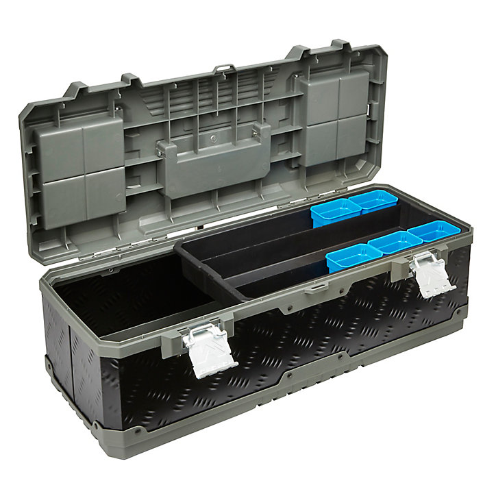 Boîte à outils Plastique/Métal Mac Allister 66 cm
