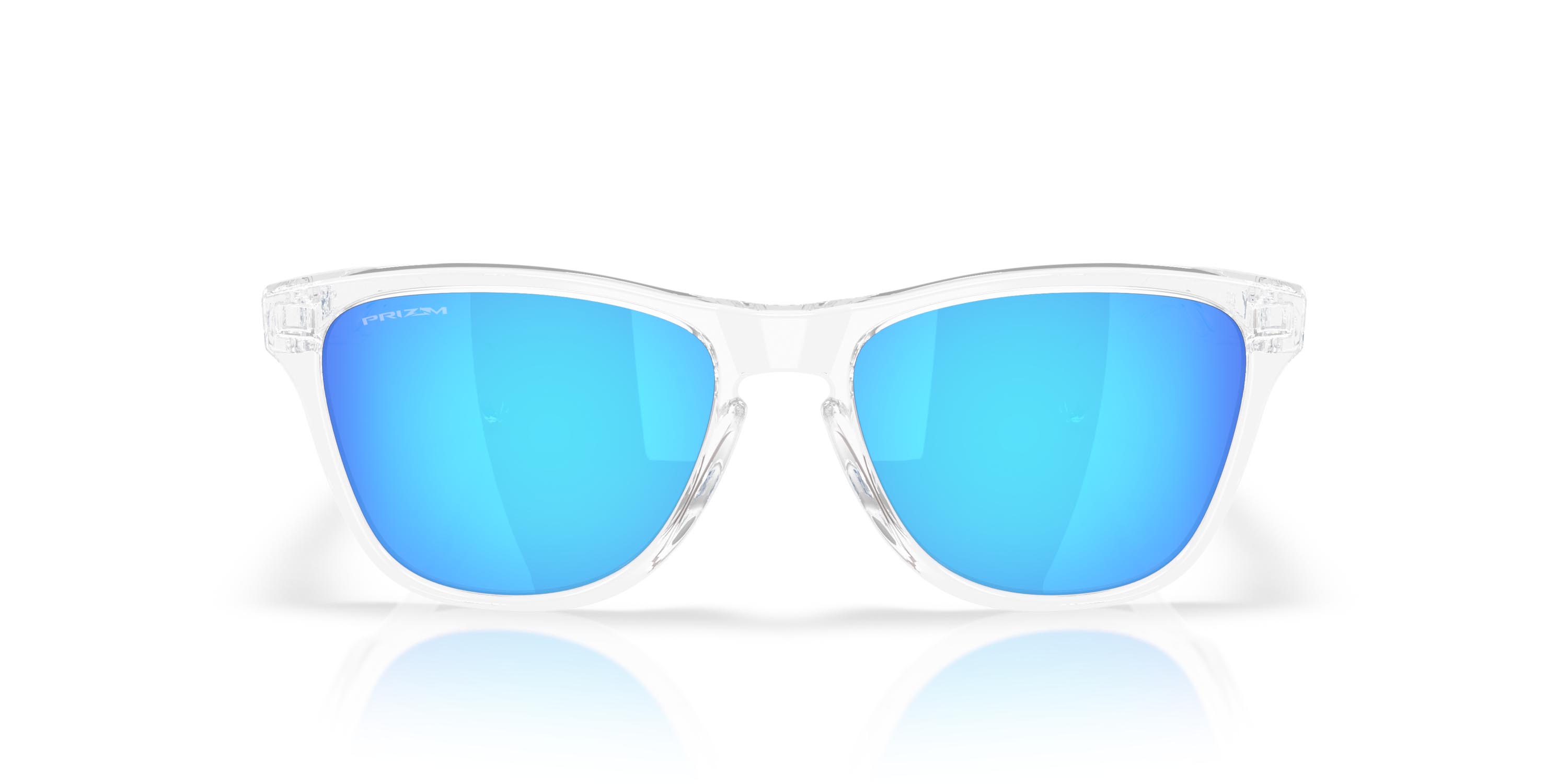 Frogskins S 0153/Polished Clear w/Prizm Sapphire
