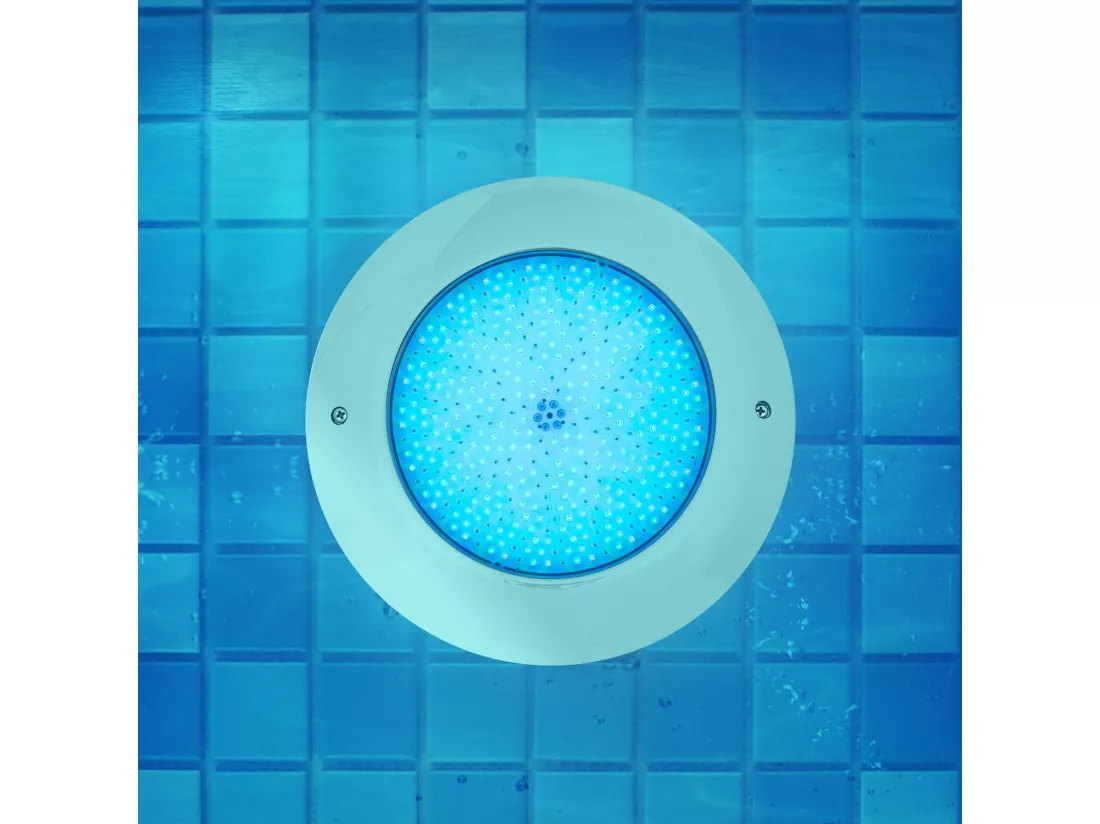Spot LED Piscine en Saillie Inox RGBW Submersible 12V DC IP68 20W Oui RGBW