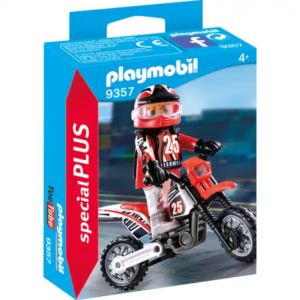 9357 Motocross-Fahrer