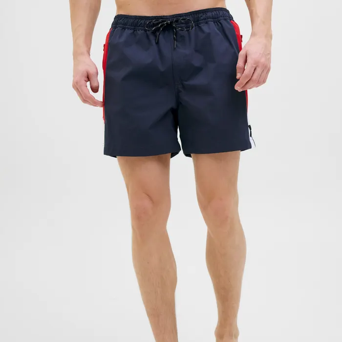 Jack & Jones Maui Blocked Zip Zwemshort Heren