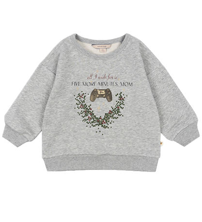 Konges Sløjd Sweatshirt - Lou - Grey Melange