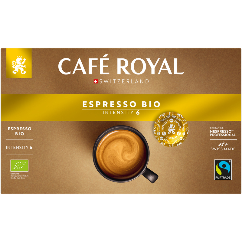 Café Royal Professional Kaffee-Pads Espresso Bio, 50 Stück