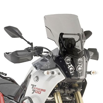 Bulle Givi FUME HAUTE PROTECTION - Gris