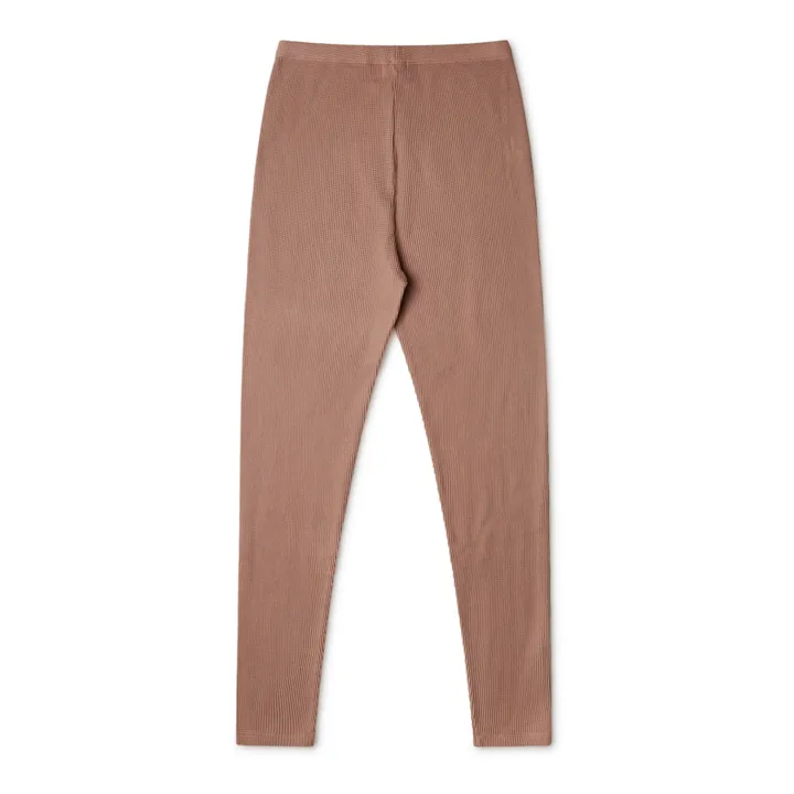 Matona Legging Côtelé Coton Bio - Collection Femme  | Terracotta
