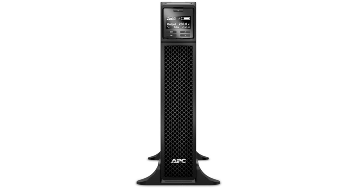 APCSmart-UPS On-Line SRT3000XLW-IEC ups  (Zwart, 3000VA, 6x C13, 2x C19 uitgang, 208V/230V input)