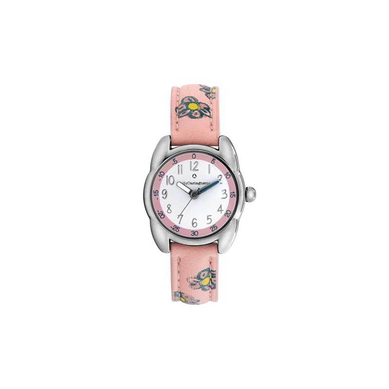 Montre fille analogique Lulu Castagnette - Bracelet cuir - Petite Lulu Urban Farmer
