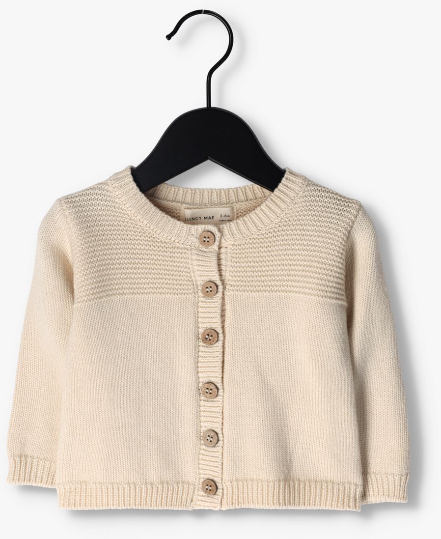 QUINCY MAE beige quincy mae vest knit cardigan
