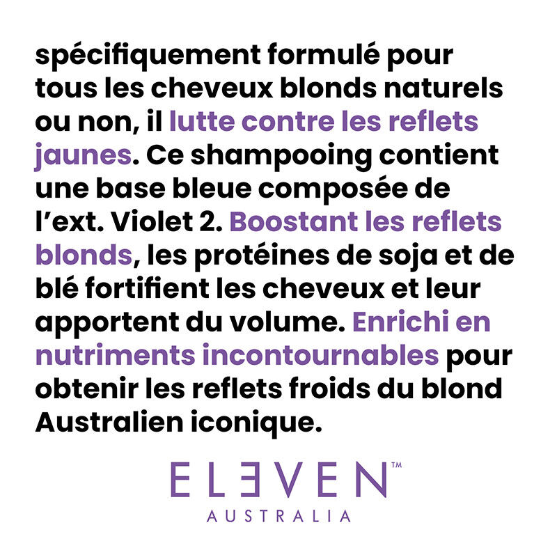 Shampooing pour cheveux blonds Keep My Colour