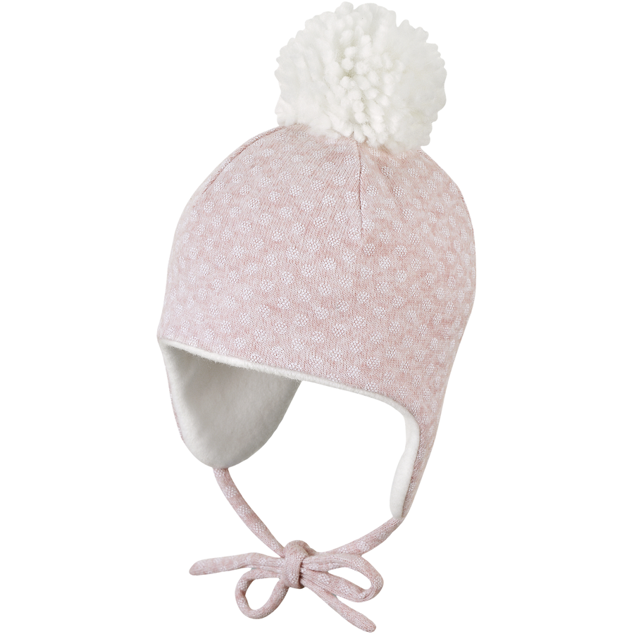 Sterntaler Inka-Mütze Punkte rosa