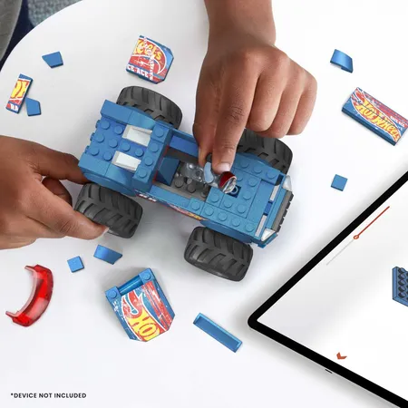 Hot Wheels MEGA Hot Wheels Smash-und-Crash Race Ace Monster Truck