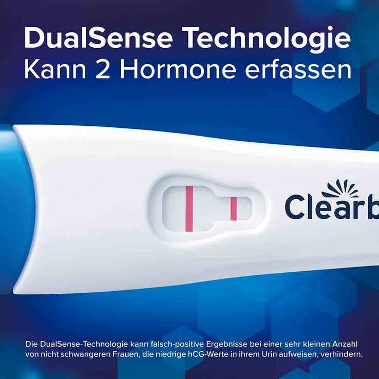 Clearblue Schwangerschaftst.6 Tage vor 2 Hormone, 1 St