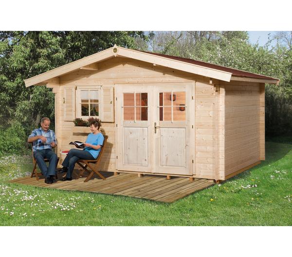 Weka Gartenhaus 136 Gr. 2, ca. B460/H266/T454