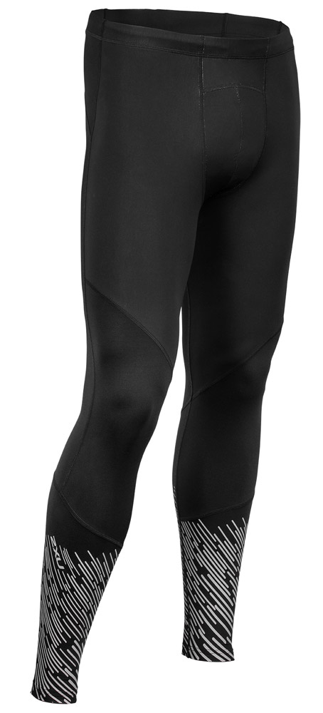Wind Defence Comp Tights BLK/SLF/Black/Silver Lightbeam
