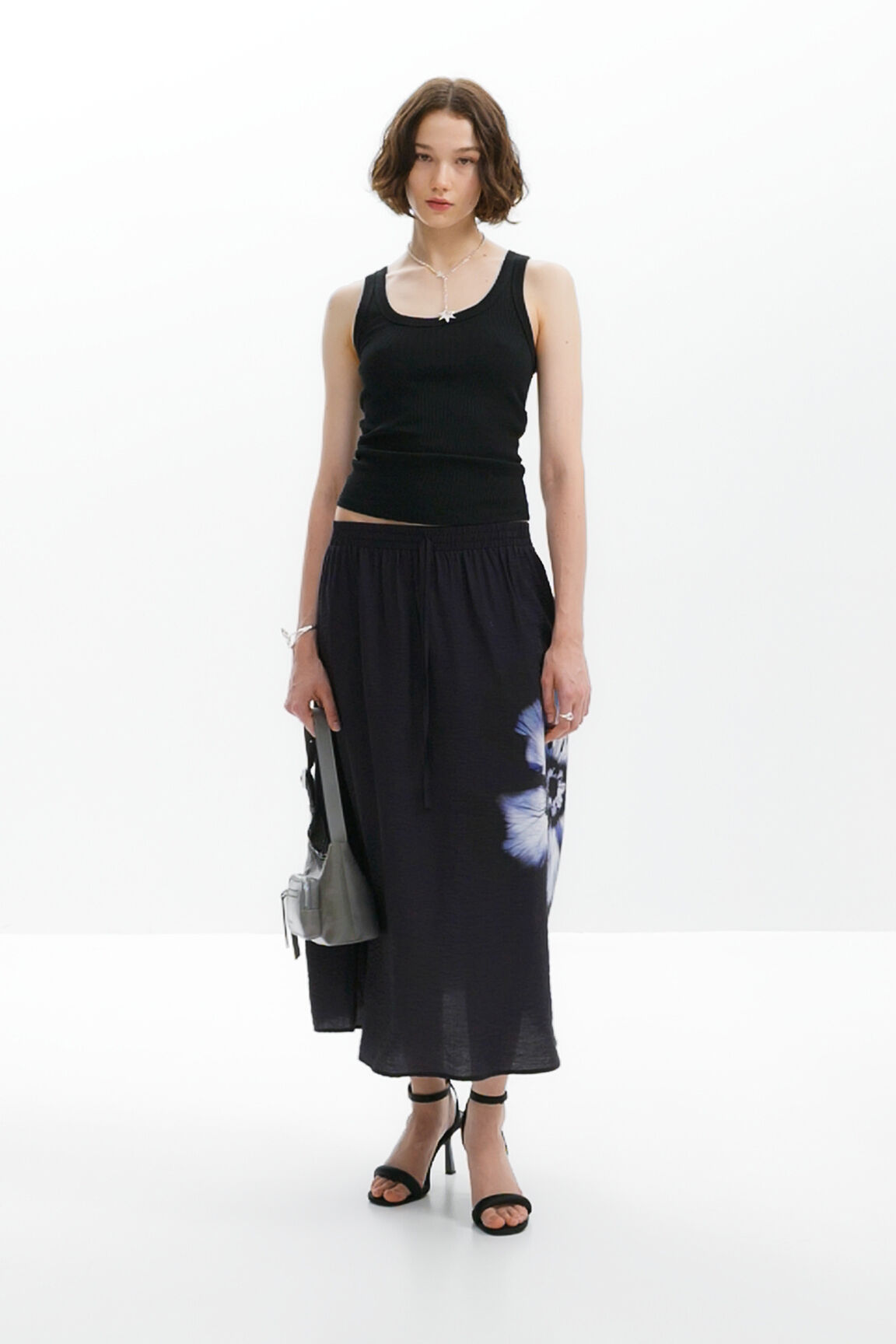 Saia longa floral