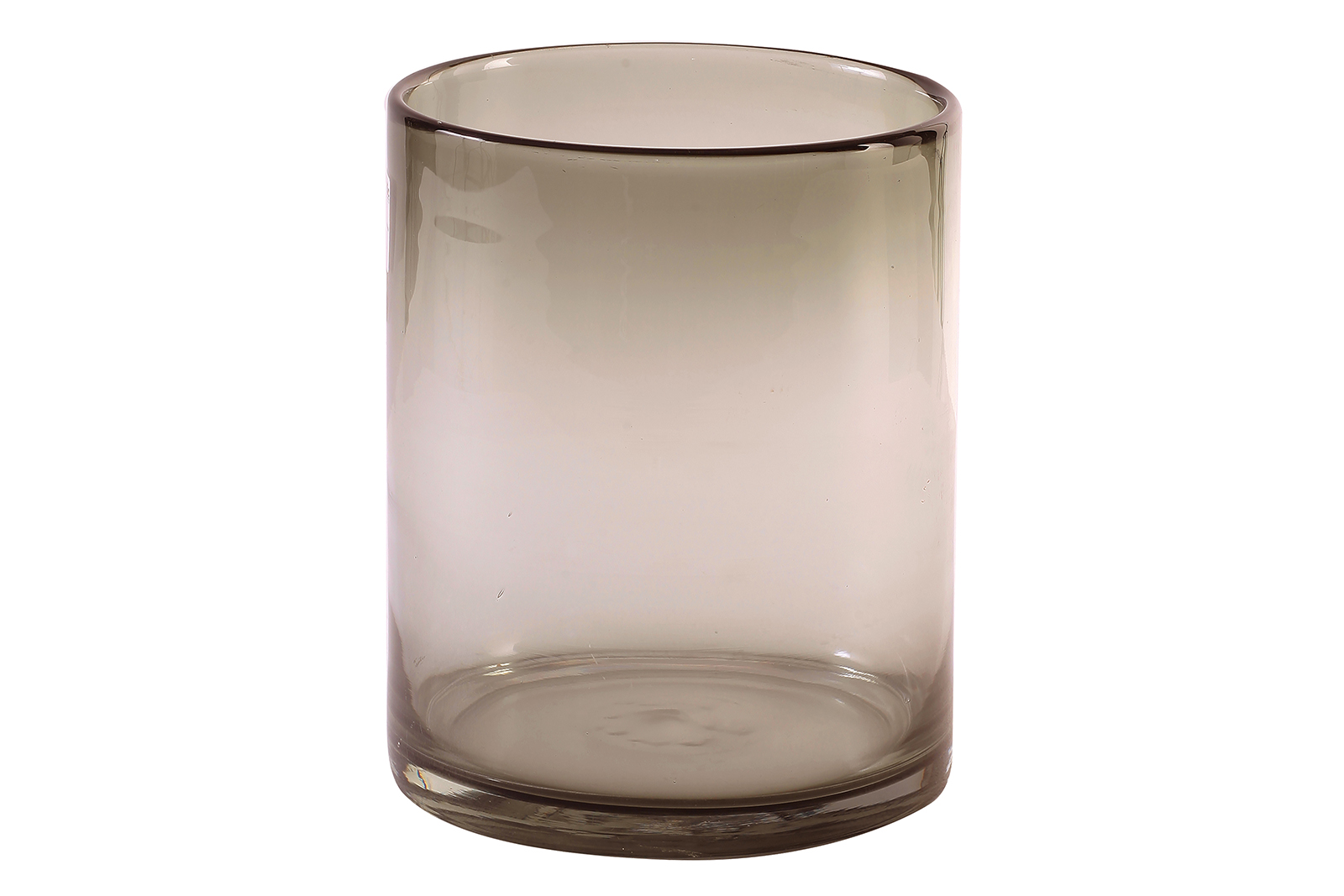 Emmelin lysholder Lys amber vase i glass