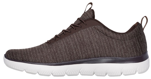 Skechers Slip-On Sneaker »SUMMITS-«  , Slipper, Freizeitschuh, Halbschuh mit Elastic Schnürsenkel