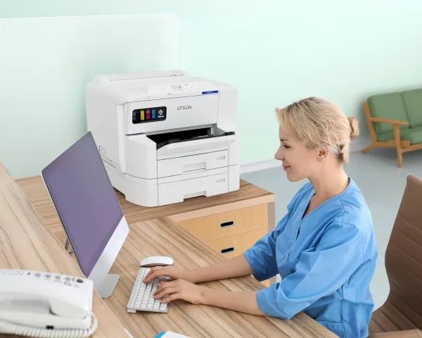 Epson WorkForce Pro EP-C7000DW - Printer - farve - Duplex - blækprinter - A3 - 4800 x 1200 dpi - op til 25 spm (mono) / op til 24 spm (farve) - kapacitet: 335 ark - USB 2.0, USB 3.0, Gigabit LAN, Wi-Fi(n), USB vært