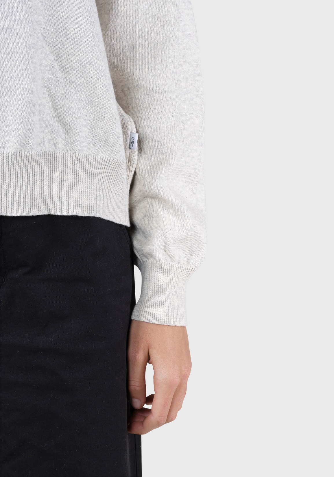 Klitmøller Collective Strickpullover Randi Cream Melange
