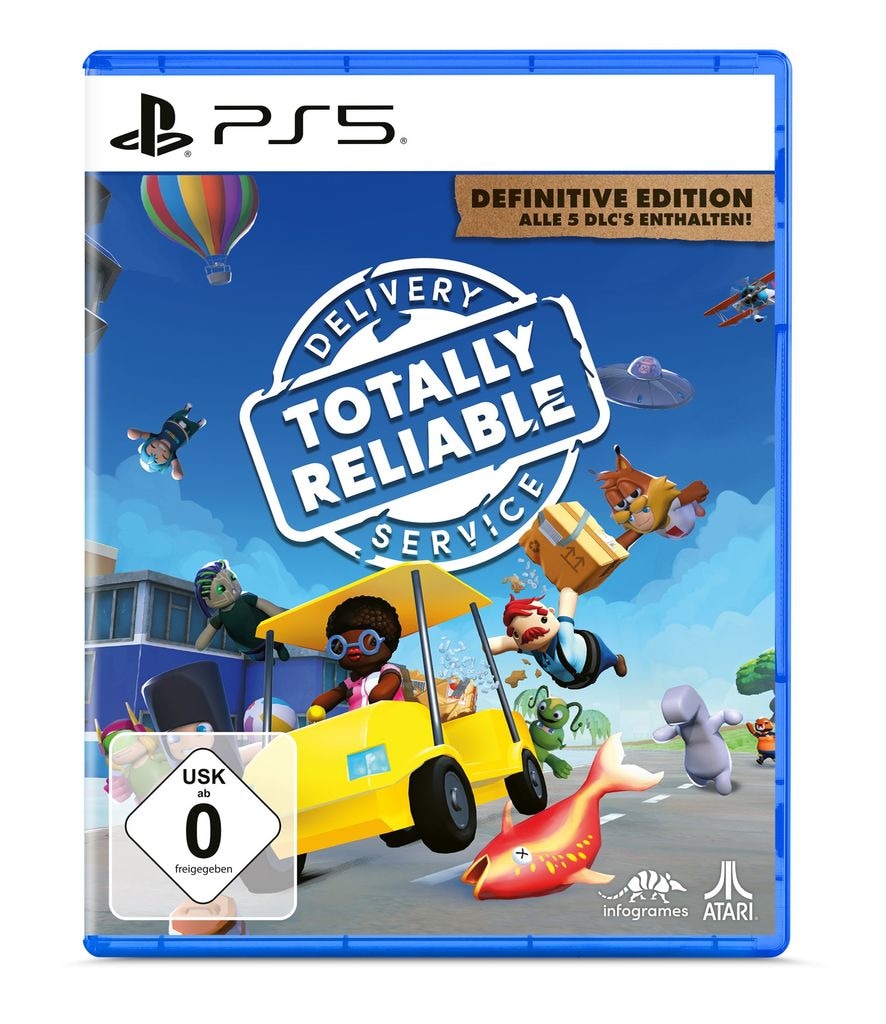 ATARI Spielesoftware »Totally Reliable Delivery Service - Definitive Edition« PlayStation 5