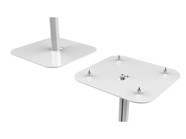 Flexson 10391485, Gulv, Acrylonitrilbutadienstyren, Stål, Hvid, Fritstående, 1 ben, Sonos Era 100, Arc, Beam, Ray, Sub, Sub-Mini?