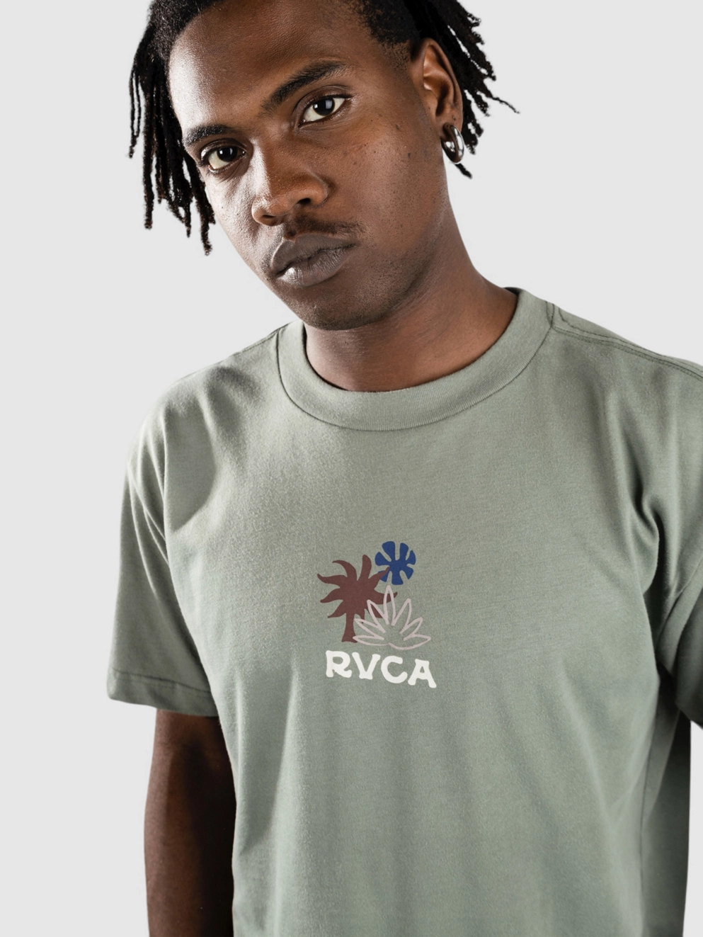 RVCA Desert Cuts T-Shirt jade